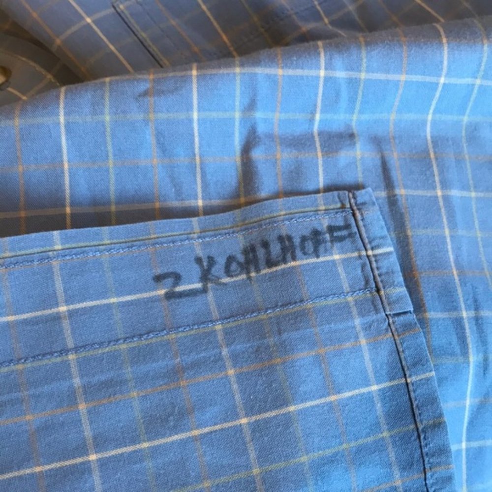 Vintage JOSEPH ABBOUD Dress Shirt Size Large - Picture 8 of 8